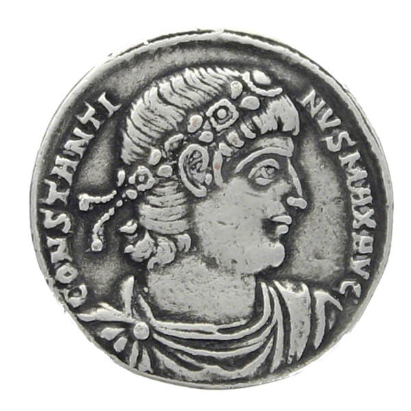 Constantine the Great (born A.D. 280, ruled 312-37) AR Miliarense